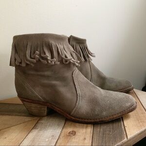 All Saints Bonny Cuban Fringe Booties